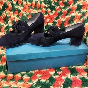 Vintage Joyce suede shoes